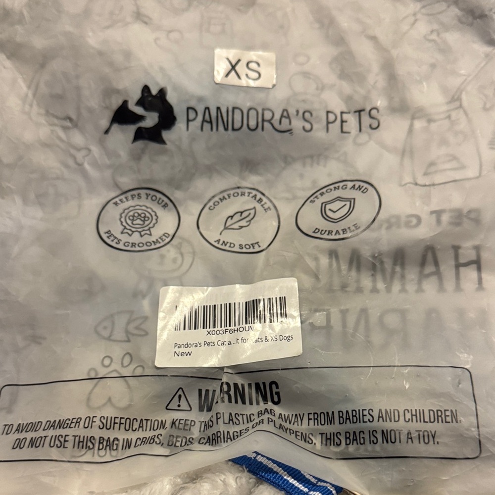 Pandora's Pets Hammock Harness - Picture 8 of 10
